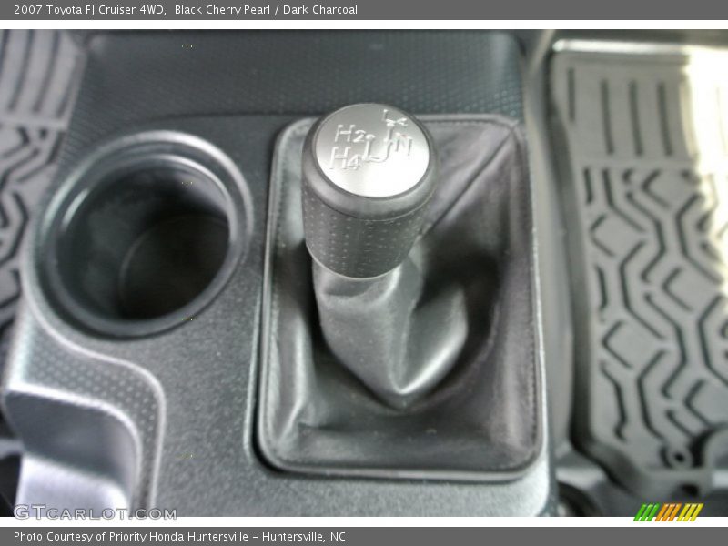 Black Cherry Pearl / Dark Charcoal 2007 Toyota FJ Cruiser 4WD