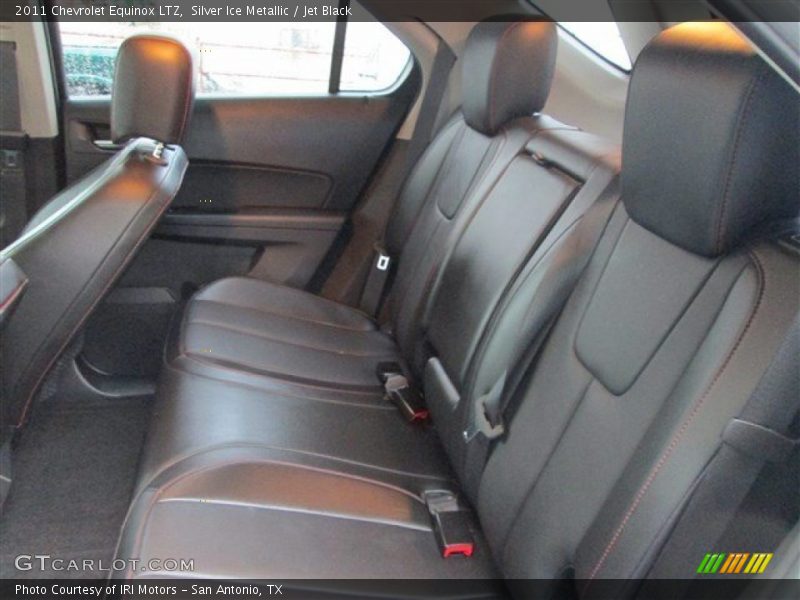 Silver Ice Metallic / Jet Black 2011 Chevrolet Equinox LTZ