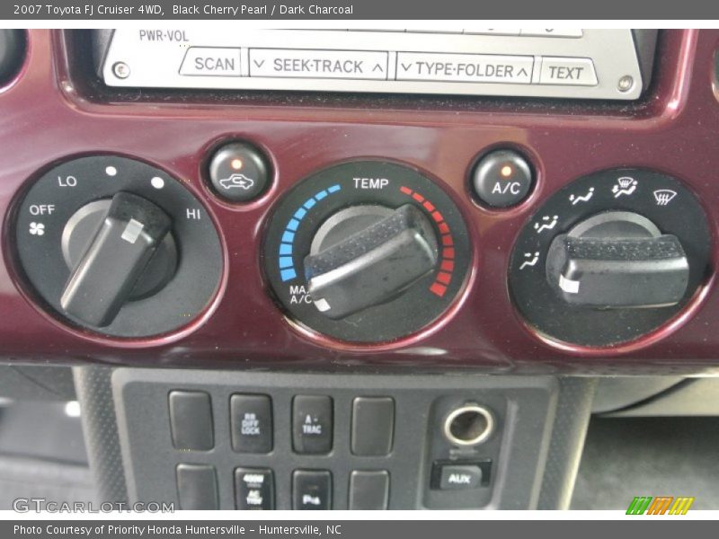 Black Cherry Pearl / Dark Charcoal 2007 Toyota FJ Cruiser 4WD