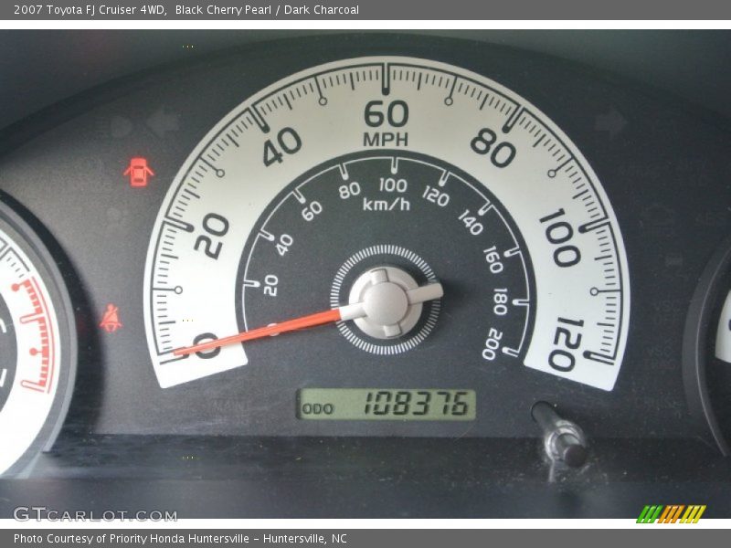 Black Cherry Pearl / Dark Charcoal 2007 Toyota FJ Cruiser 4WD