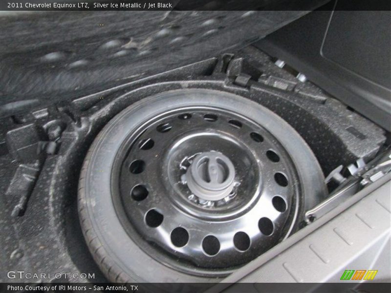 Silver Ice Metallic / Jet Black 2011 Chevrolet Equinox LTZ