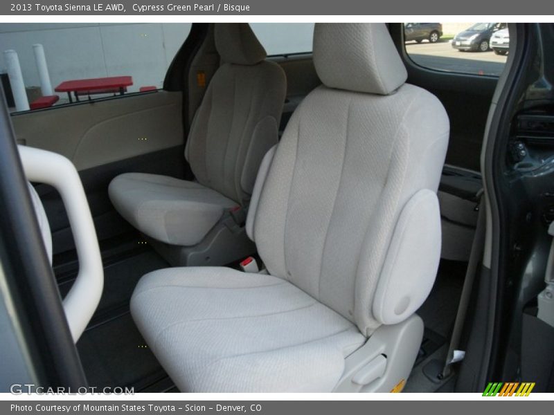Cypress Green Pearl / Bisque 2013 Toyota Sienna LE AWD