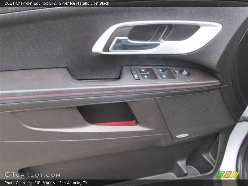 Silver Ice Metallic / Jet Black 2011 Chevrolet Equinox LTZ