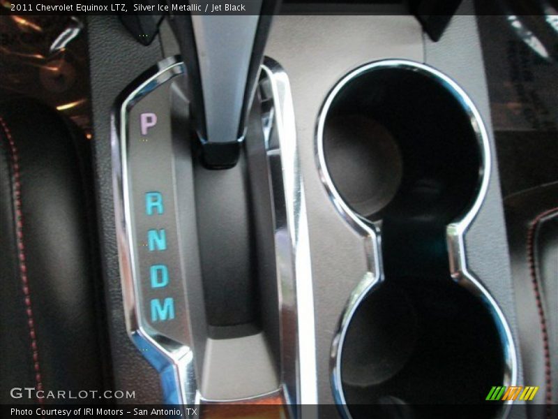 Silver Ice Metallic / Jet Black 2011 Chevrolet Equinox LTZ