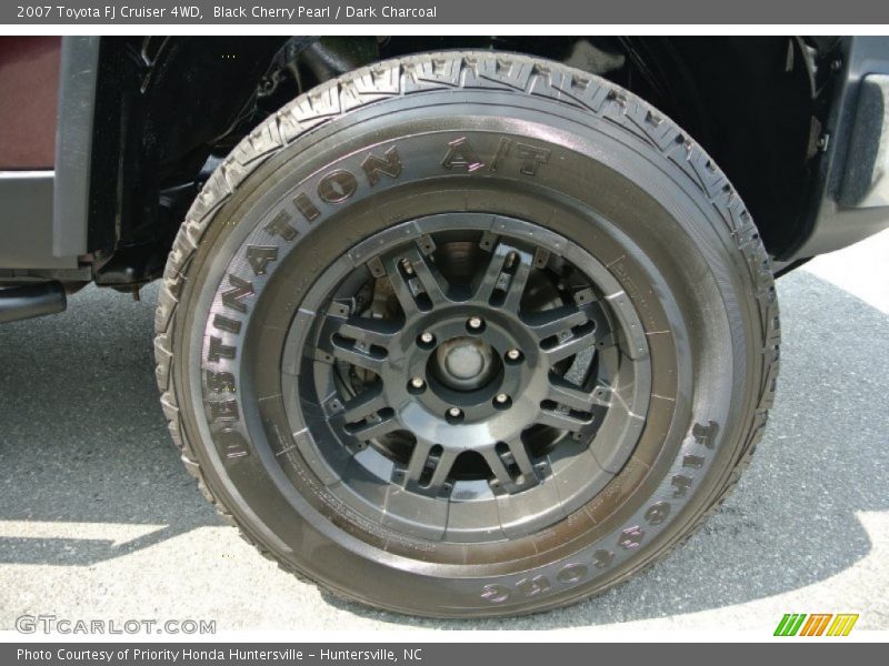 Black Cherry Pearl / Dark Charcoal 2007 Toyota FJ Cruiser 4WD
