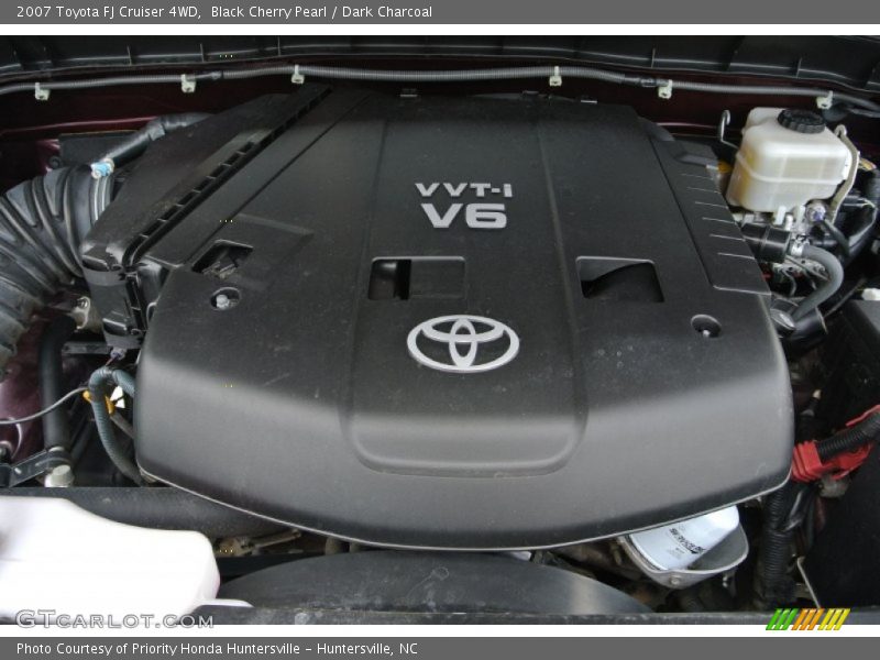 Black Cherry Pearl / Dark Charcoal 2007 Toyota FJ Cruiser 4WD