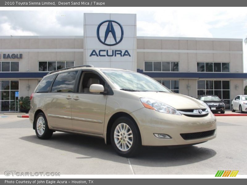 Desert Sand Mica / Taupe 2010 Toyota Sienna Limited