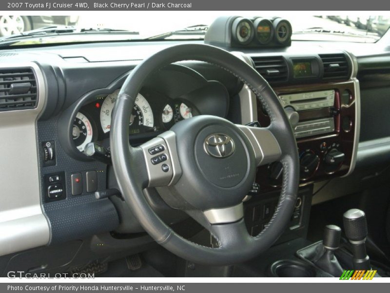 Black Cherry Pearl / Dark Charcoal 2007 Toyota FJ Cruiser 4WD