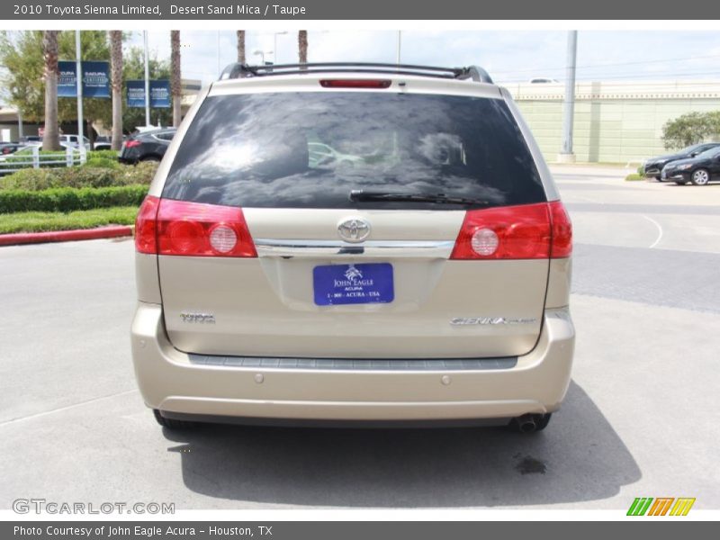 Desert Sand Mica / Taupe 2010 Toyota Sienna Limited