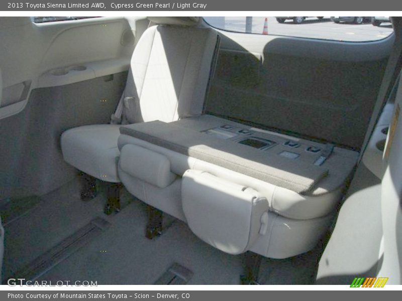 Cypress Green Pearl / Light Gray 2013 Toyota Sienna Limited AWD