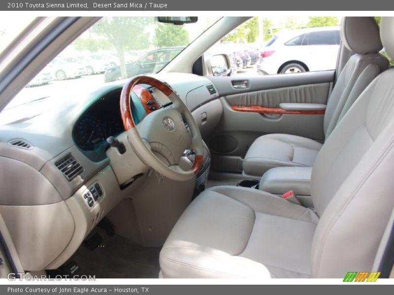 Desert Sand Mica / Taupe 2010 Toyota Sienna Limited