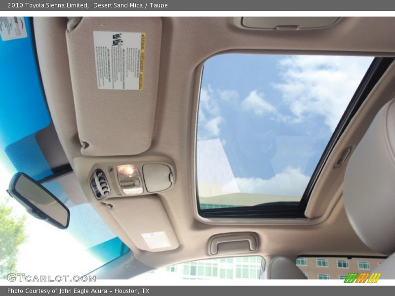 Desert Sand Mica / Taupe 2010 Toyota Sienna Limited