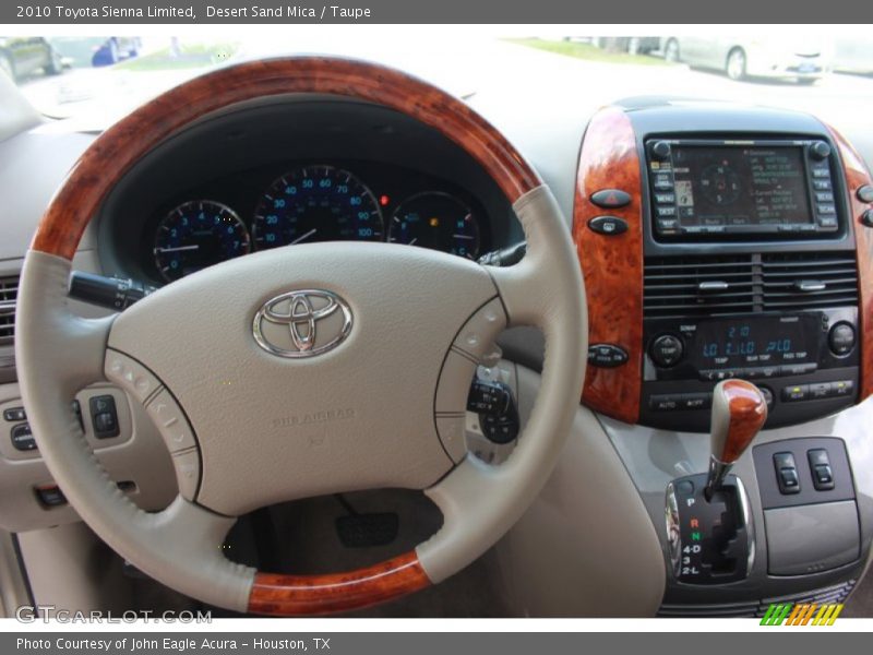 Desert Sand Mica / Taupe 2010 Toyota Sienna Limited