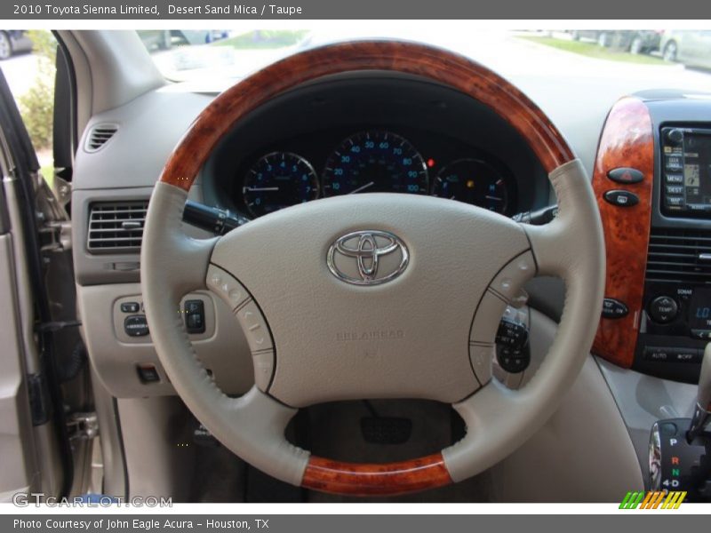 Desert Sand Mica / Taupe 2010 Toyota Sienna Limited