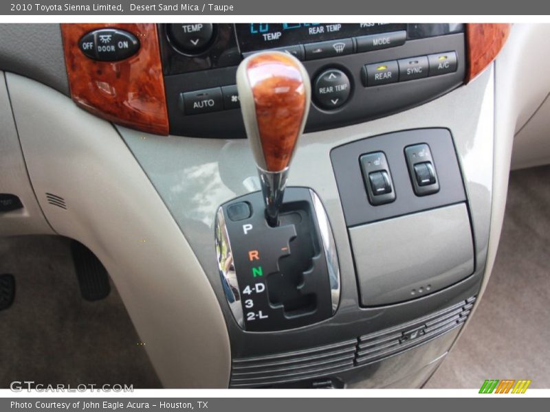 Desert Sand Mica / Taupe 2010 Toyota Sienna Limited
