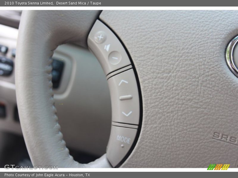Desert Sand Mica / Taupe 2010 Toyota Sienna Limited