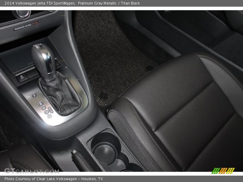 Platinum Gray Metallic / Titan Black 2014 Volkswagen Jetta TDI SportWagen