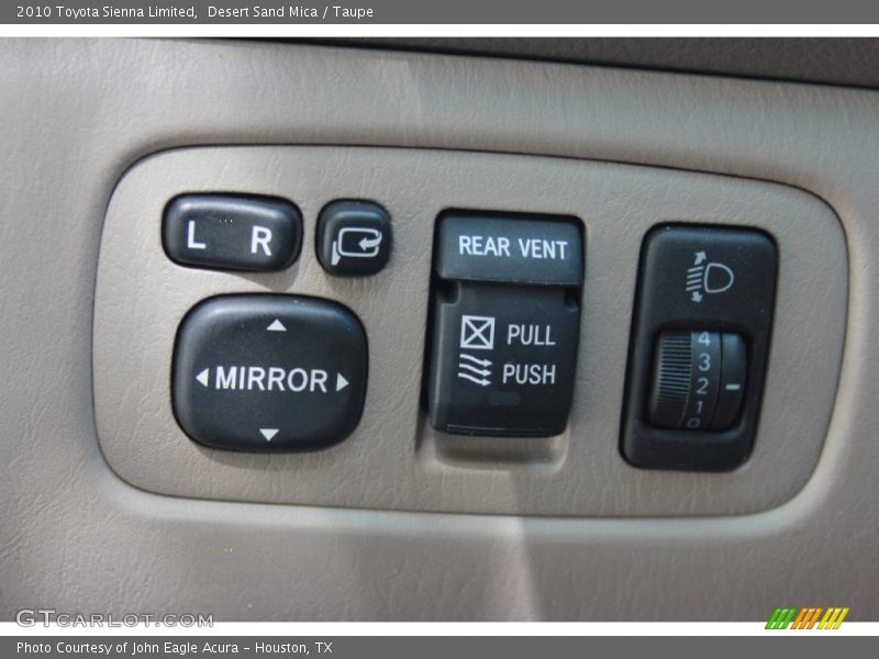 Desert Sand Mica / Taupe 2010 Toyota Sienna Limited
