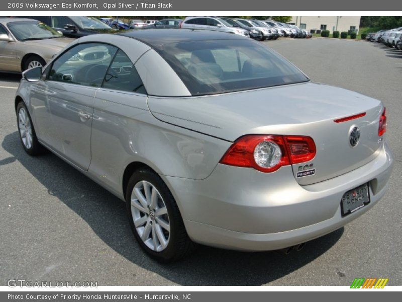 Opal Silver / Titan Black 2009 Volkswagen Eos Komfort