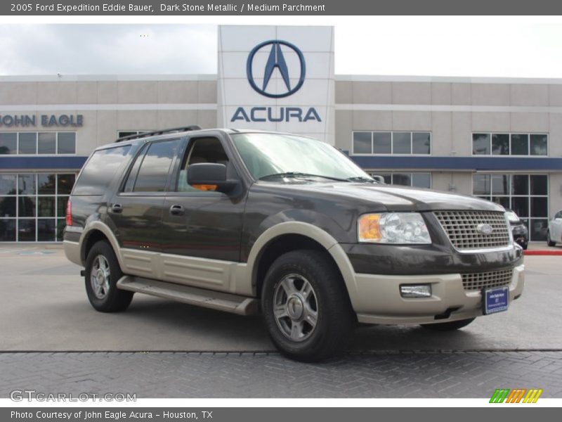 Dark Stone Metallic / Medium Parchment 2005 Ford Expedition Eddie Bauer