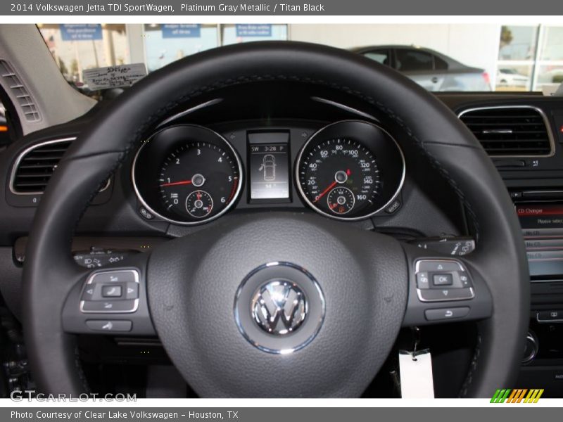  2014 Jetta TDI SportWagen Steering Wheel