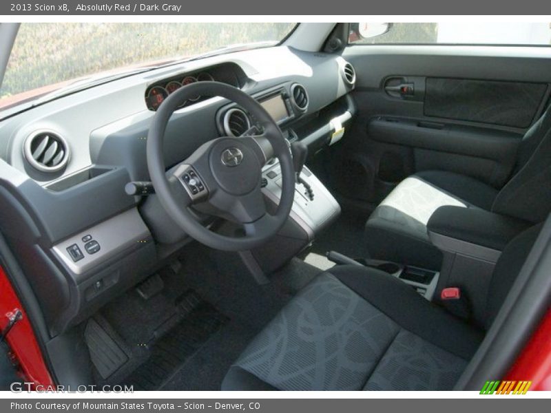 Absolutly Red / Dark Gray 2013 Scion xB