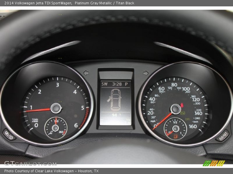  2014 Jetta TDI SportWagen TDI SportWagen Gauges