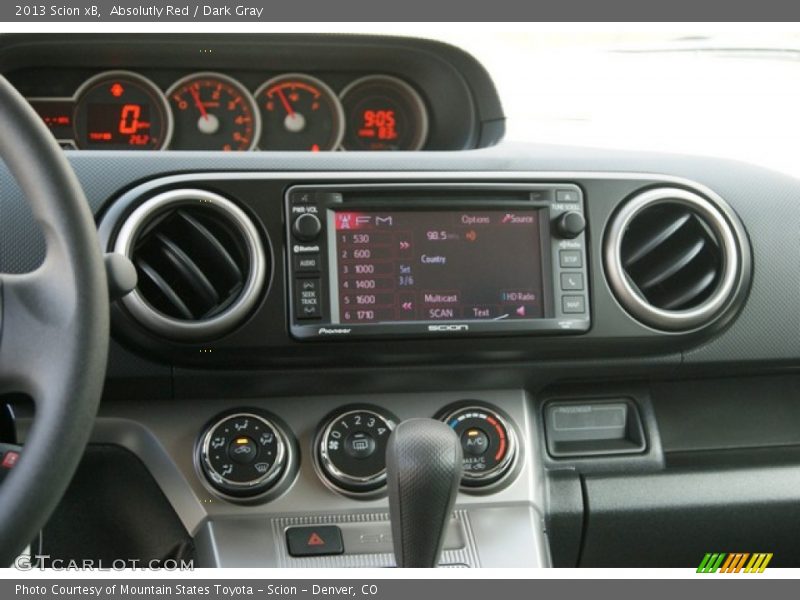 Absolutly Red / Dark Gray 2013 Scion xB