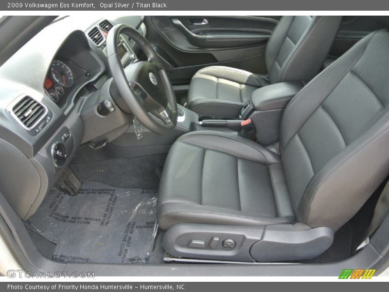Opal Silver / Titan Black 2009 Volkswagen Eos Komfort