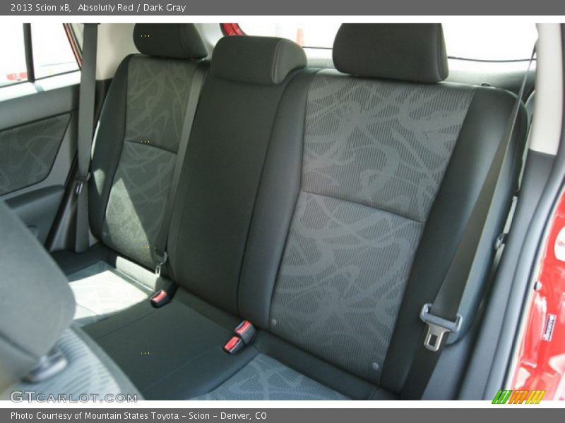 Absolutly Red / Dark Gray 2013 Scion xB