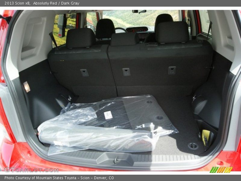 Absolutly Red / Dark Gray 2013 Scion xB