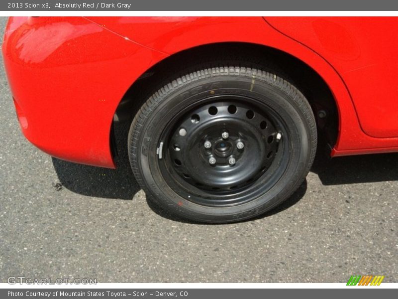 Absolutly Red / Dark Gray 2013 Scion xB