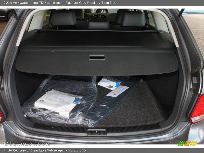  2014 Jetta TDI SportWagen Trunk