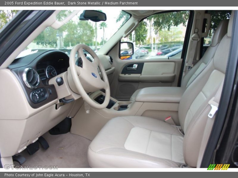 Dark Stone Metallic / Medium Parchment 2005 Ford Expedition Eddie Bauer