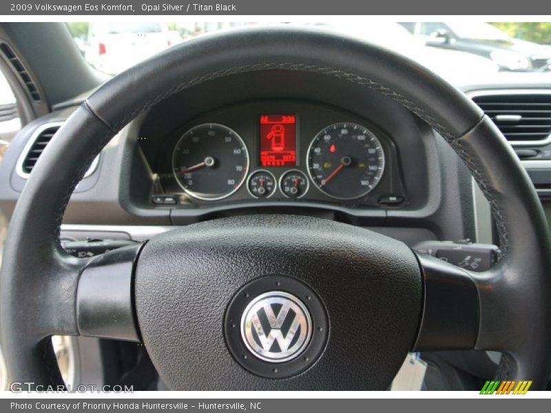 Opal Silver / Titan Black 2009 Volkswagen Eos Komfort