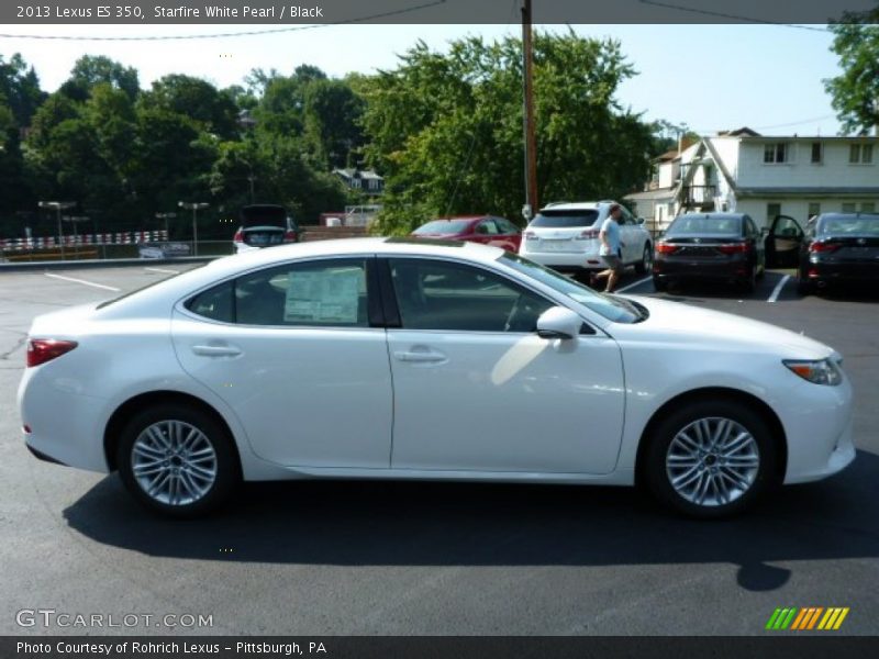 Starfire White Pearl / Black 2013 Lexus ES 350