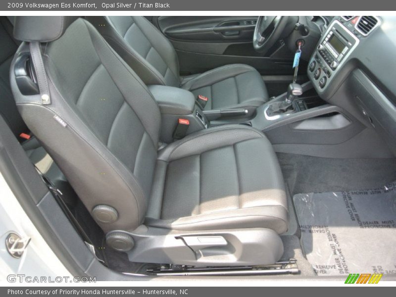 Opal Silver / Titan Black 2009 Volkswagen Eos Komfort
