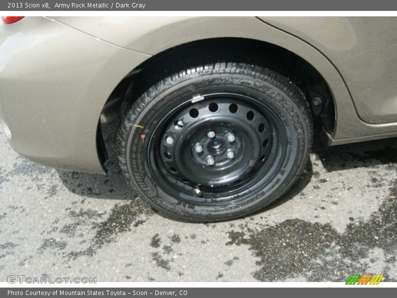 Army Rock Metallic / Dark Gray 2013 Scion xB