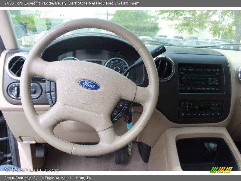 Dark Stone Metallic / Medium Parchment 2005 Ford Expedition Eddie Bauer