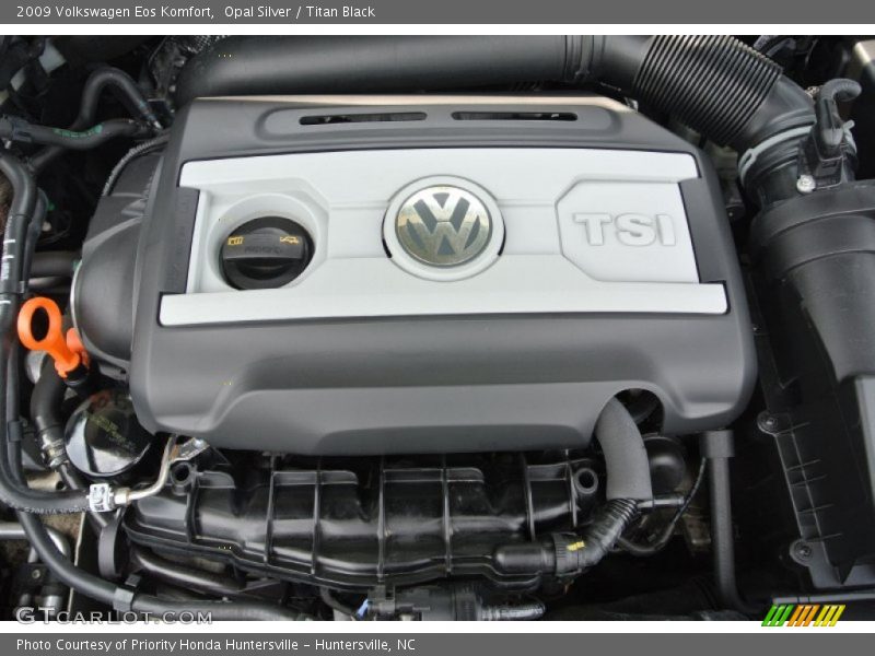 Opal Silver / Titan Black 2009 Volkswagen Eos Komfort