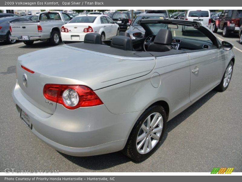 Opal Silver / Titan Black 2009 Volkswagen Eos Komfort