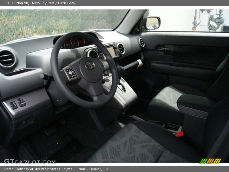 Absolutly Red / Dark Gray 2013 Scion xB