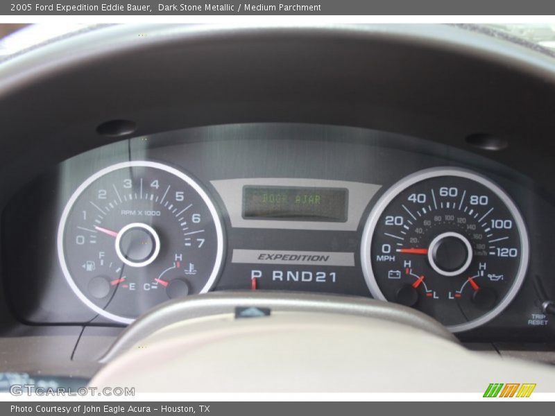 Dark Stone Metallic / Medium Parchment 2005 Ford Expedition Eddie Bauer