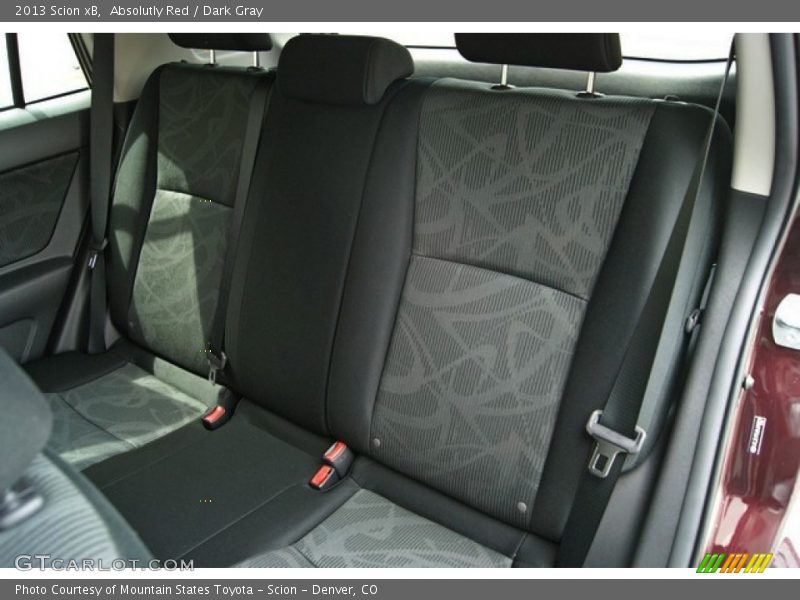 Absolutly Red / Dark Gray 2013 Scion xB