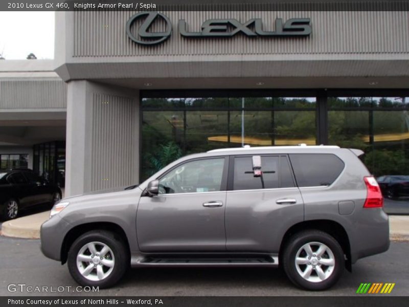 Knights Armor Pearl / Sepia 2010 Lexus GX 460