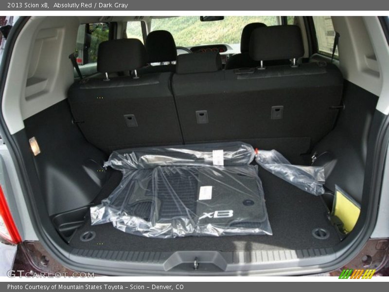 Absolutly Red / Dark Gray 2013 Scion xB