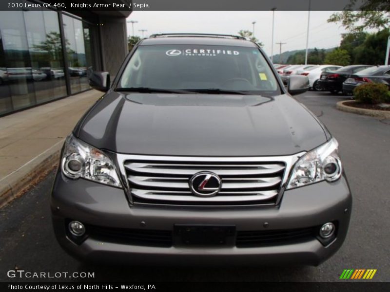 Knights Armor Pearl / Sepia 2010 Lexus GX 460