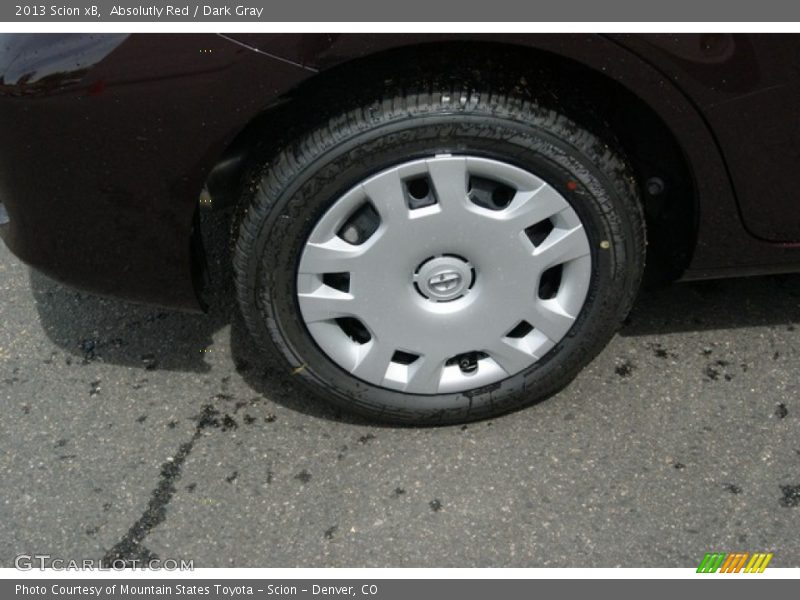 Absolutly Red / Dark Gray 2013 Scion xB