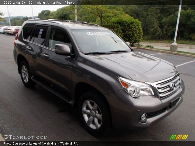 Knights Armor Pearl / Sepia 2010 Lexus GX 460