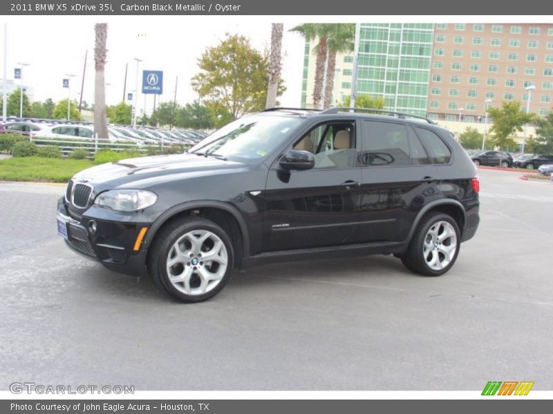 Carbon Black Metallic / Oyster 2011 BMW X5 xDrive 35i